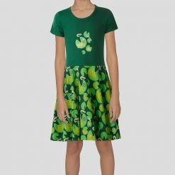 Brothers Knit Garments Ribbit Kids Twirl Dress [FINAL SALE]