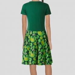 Brothers Knit Garments Ribbit Kids Twirl Dress [FINAL SALE]