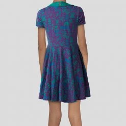 Brothers Knit Garments Robots We Want Kids Twirl Dress [FINAL SALE]