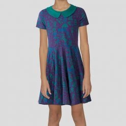 Brothers Knit Garments Robots We Want Kids Twirl Dress [FINAL SALE]