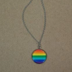 Yiwu Yaolu Trading Co., Ltd. Rainbow Stainless Steel Necklace Accessories