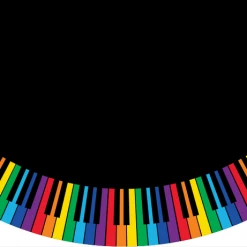 Brothers Knit Garments Chromatic Scales Kids Twirl Dress