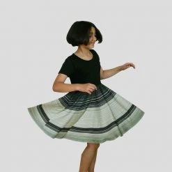 Brothers Knit Garments Rings Of Saturn Kids Twirl Dress Matching Family Sets