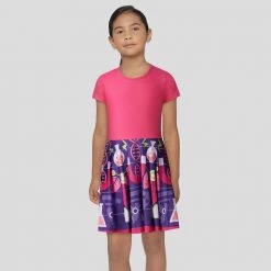 Brothers Knit Garments Science Mandala Kids Twirl Dress [FINAL SALE] Kids & Babies