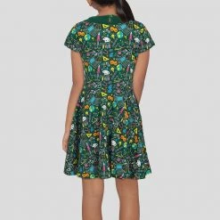 Brothers Knit Garments STEAM School Kids Twirl Dress