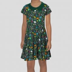 Brothers Knit Garments STEAM School Kids Twirl Dress