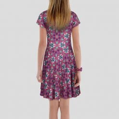 Brothers Knit Garments Matching Family Sets Scarab Mandala Kids Twirl Dress