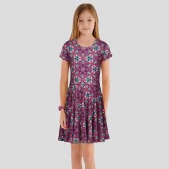 Brothers Knit Garments Matching Family Sets Scarab Mandala Kids Twirl Dress