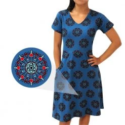 Svaha Apparel Shop By Interest Science Mandala Rosalind Dress