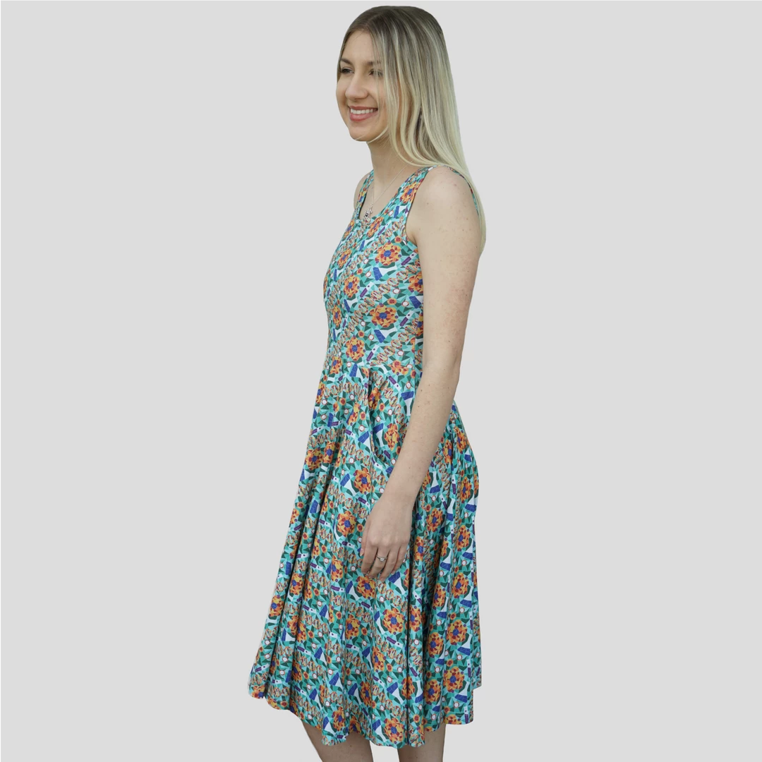 Brothers Knit Garments Science Mosaic Rita Dress Adults 5 Brothers Knit Garments Science Mosaic Rita Dress Adults