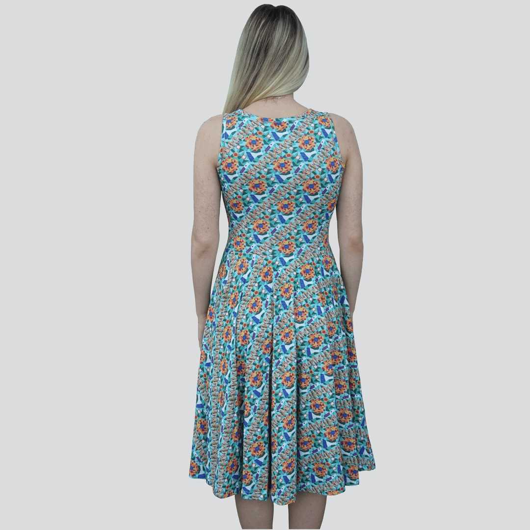 Brothers Knit Garments Science Mosaic Rita Dress Adults 6 Brothers Knit Garments Science Mosaic Rita Dress Adults