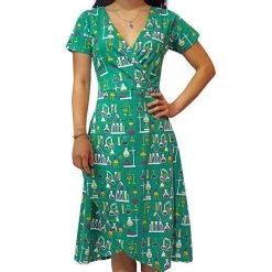 Svaha Apparel Shop By Interest Chemistry Lab Faux Wrap Grace Dress