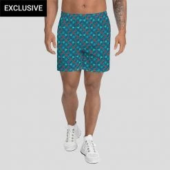 Svaha Apparel Underwear & Swimwear Sea Turtles Custom Athletic Shorts