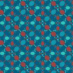 Brothers Knit Garments Sea Turtles Kids Twirl Dress