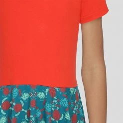 Brothers Knit Garments Sea Turtles Kids Twirl Dress