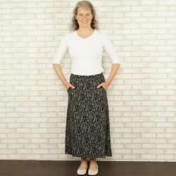 Kustomyze Ideas Pvd Ltd (Pre-order) Pattern Of Patterns Midi Skirt