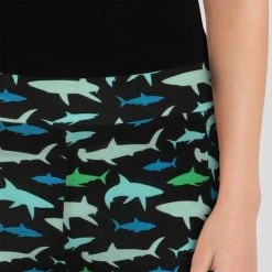 Brothers Knit Garments Sharks Adults Leggings With Pockets 8 Brothers Knit Garments Sharks Adults Leggings With Pockets