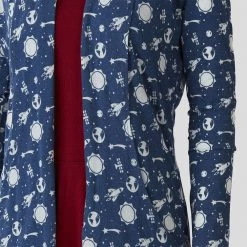 Brothers Knit Garments Adults Space Exploration Burnout Cardigan