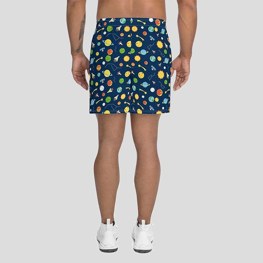 Svaha Apparel Underwear & Swimwear Space Exploration Custom Athletic Shorts 3 Svaha Apparel Underwear & Swimwear Space Exploration Custom Athletic Shorts