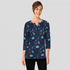 Brothers Knit Garments Space Race Maria Tunic Top Adults