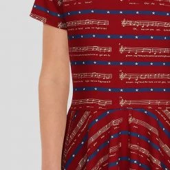 Brothers Knit Garments Kids & Babies Star Spangled Banner Kids Twirl Dress [FINAL SALE]