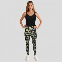 Yiwu Guanli Clothing Limited Succulents Adults Leggings With Pockets 7 Yiwu Guanli Clothing Limited Succulents Adults Leggings With Pockets