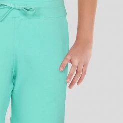 Stretch Garments Light Teal Kids Shorts With Pockets [FINAL SALE] Kids & Babies