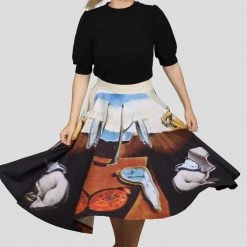 Brothers Knit Garments Adults The Persistence Of Memory Twirl Skirt