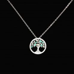 Shenzhen 2She Jewelry Co., Limited Tree Of Life Sterling Silver Necklace Accessories