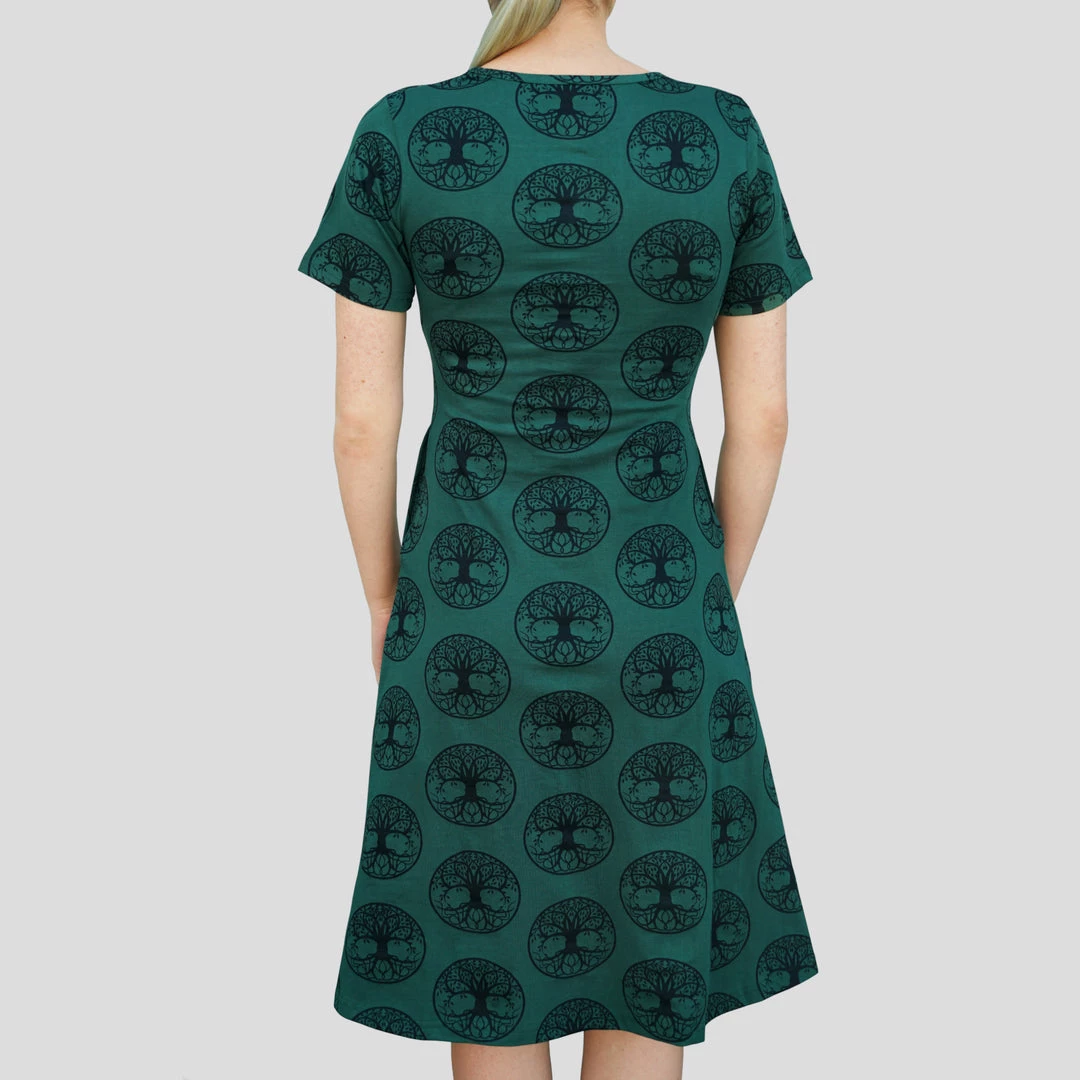 Brothers Knit Garments Tree Of Life Katherine Dress Adults 6 Brothers Knit Garments Tree Of Life Katherine Dress Adults