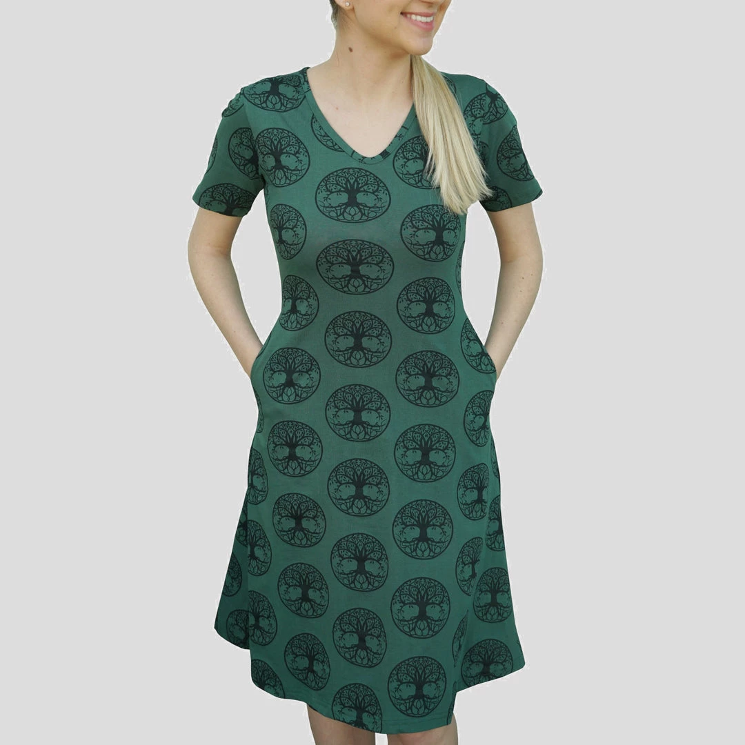 Brothers Knit Garments Tree Of Life Katherine Dress Adults 3 Brothers Knit Garments Tree Of Life Katherine Dress Adults