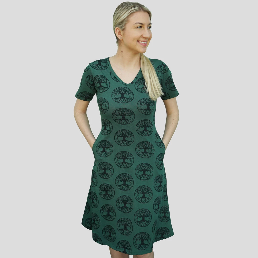 Brothers Knit Garments Tree Of Life Katherine Dress Adults 4 Brothers Knit Garments Tree Of Life Katherine Dress Adults