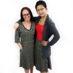 Svaha Apparel Shop By Interest Typewriter Keys Polka Dots Rosalind Dress 14 Svaha Apparel Shop By Interest Typewriter Keys Polka Dots Rosalind Dress