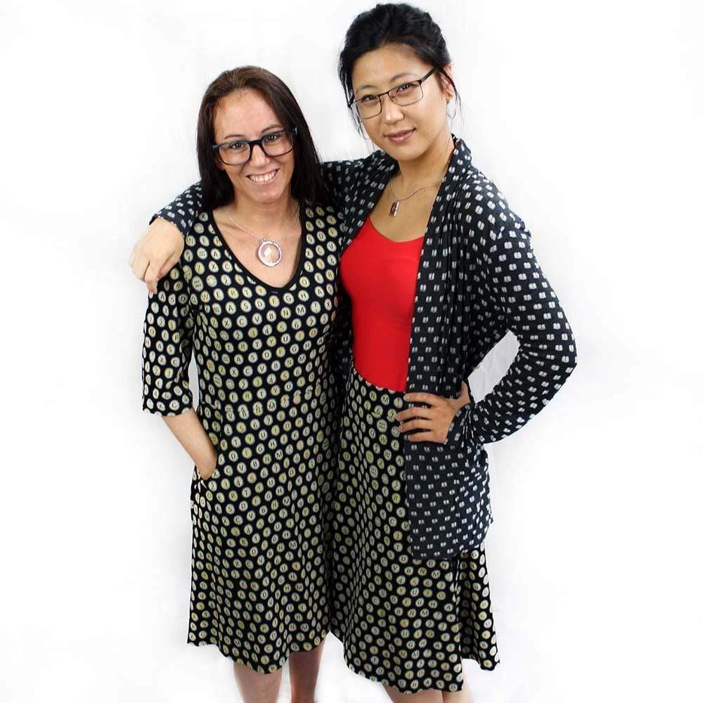 Svaha Apparel Shop By Interest Typewriter Keys Polka Dots Rosalind Dress 7 Svaha Apparel Shop By Interest Typewriter Keys Polka Dots Rosalind Dress