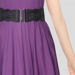 Brothers Knit Garments Ultraviolet (Lighter Shade) Rachel Dress