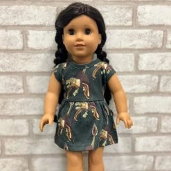 Brothers Knit Garments Matching Family Sets Velociraptor Doll Dress