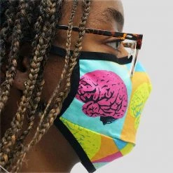 Brothers Knit Garments Accessories Non-medical Printed Cloth Face Masks