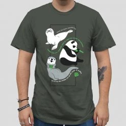 Svaha Apparel Wildlife Facts (Defective Print) Unisex Adult T-shirts