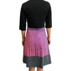 Svaha Apparel Wind Turbines Ombré Ada Dress Shop By Interest