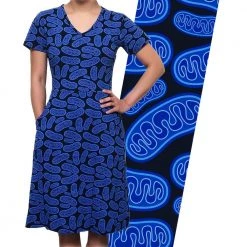 Svaha Apparel Mitochondria Diagram Rosalind Dress