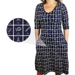 Svaha Apparel Dewey Decimal Classification® Katherine Dress Shop By Interest