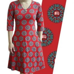Svaha Apparel Books Mandala Katherine Dress
