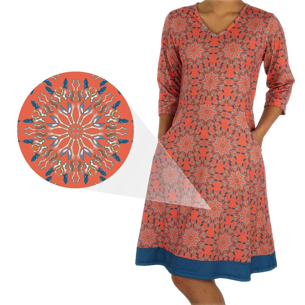 Svaha Apparel Skeletal Bones Mandala Rosalind Dress Shop By Interest 1 Svaha Apparel Skeletal Bones Mandala Rosalind Dress Shop By Interest