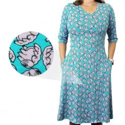 Svaha Apparel Shop By Interest Tardigrades Fit & Flare Dress