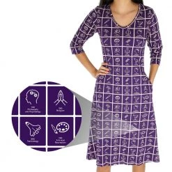 Svaha Apparel Dewey Decimal Classification® Katherine Dress Shop By Interest