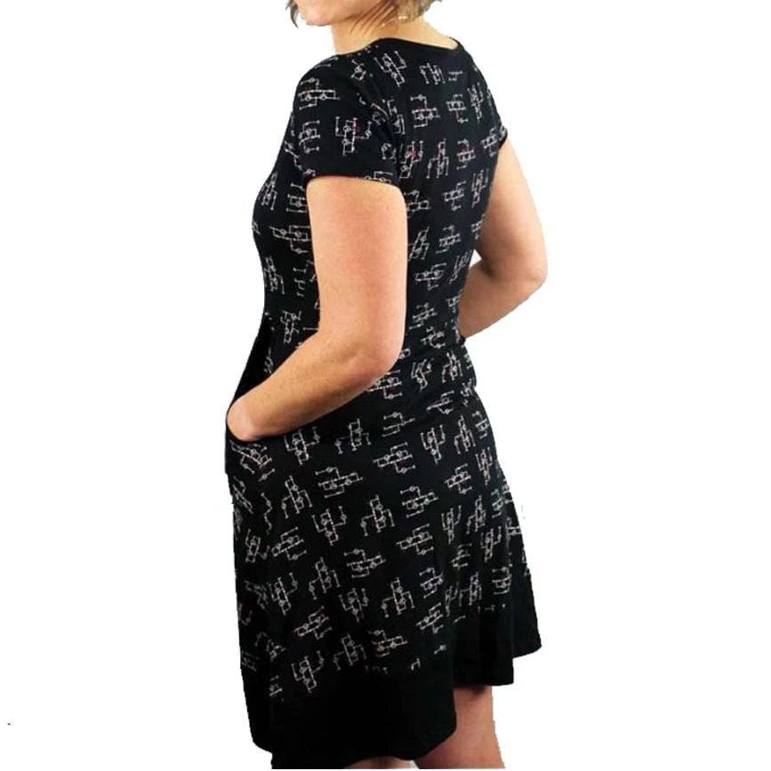 Svaha Apparel Circuit Diagrams Fit & Flare Dress Shop By Interest 3 Svaha Apparel Circuit Diagrams Fit & Flare Dress Shop By Interest