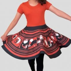 Brothers Knit Garments Matching Family Sets Aesop's Fables Kids Twirl Dress