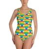 Svaha Apparel Spectrum Of Love Custom One-Piece Swimsuit Underwear & Swimwear