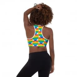 Svaha Apparel Underwear & Swimwear Spectrum Of Love Custom Padded Sports Bra
