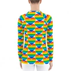 Svaha Apparel Underwear & Swimwear Spectrum Of Love Custom Rash Guard Top